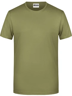 Daiber 8008 Pánske tričko z bio bavlny 02.8008 khaki