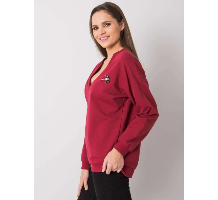 Mikina RV BL model 16719692 kaštanová - FPrice