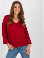 Bluzka RV BZ 7663.05 bordowy Bluzka RV BZ 7663.05 bordowy