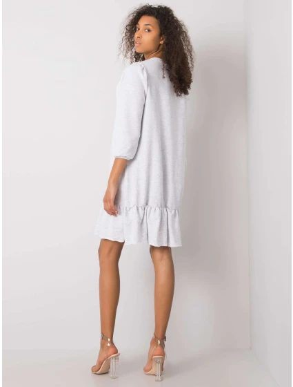 Šaty RV SK 6075.10x svetlo šedá