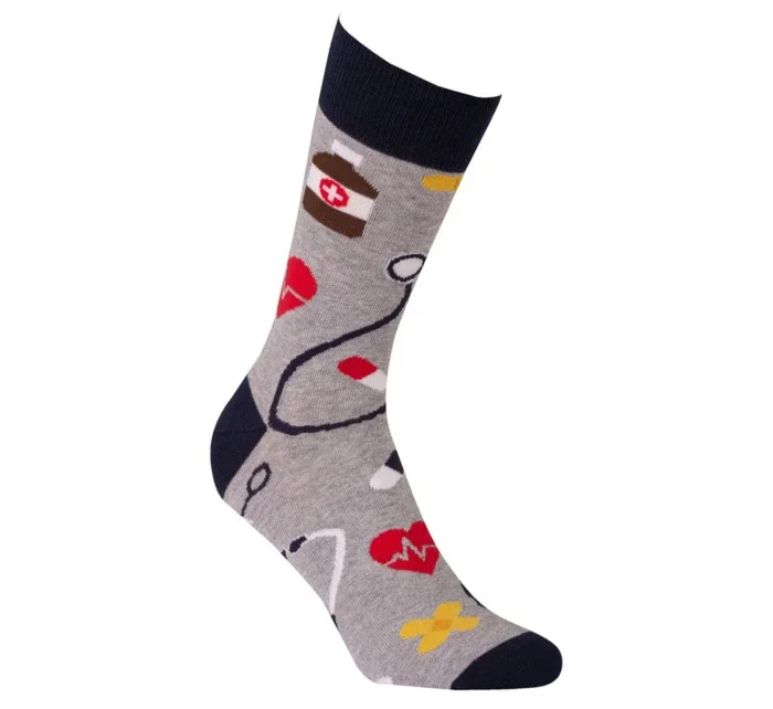 Vzorované pánske ponožky PERFECT MAN-CASUAL