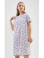 Dámska nočná košeľa s krátkym rukávom Monika