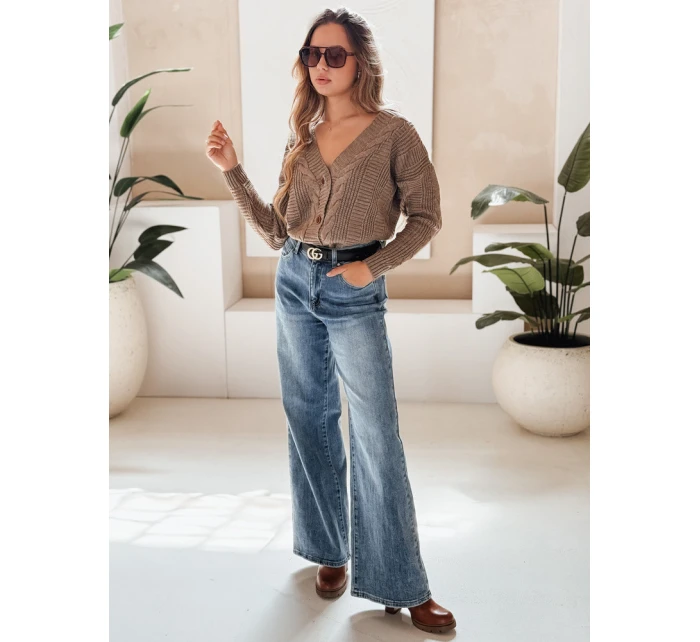 Dámský svetr beige Dstreet model 21967074 - FashionStreet