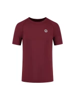 Bežecké tričko Rogelli ESSENTIAL burgundy XL