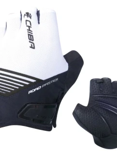 CHIBA ROAD MASTER Rukavice L biele