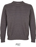 SOL'S Columbia Unisex mikina 25.3814 uhlovo šedá melírovaná SOL'S Columbia Unisex mikina 25.3814 uhlovo šedá melírovaná