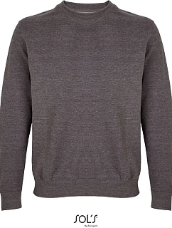 SOL'S Columbia Unisex mikina 25.3814 uhlovo šedá melírovaná