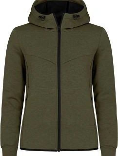 Clique Hayden Sweat Jacket Women Dámska mikina s kapucňou 67.1025 fog green