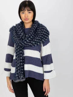 Šátek AT SZ model 17846455 tmavě modrá - FPrice