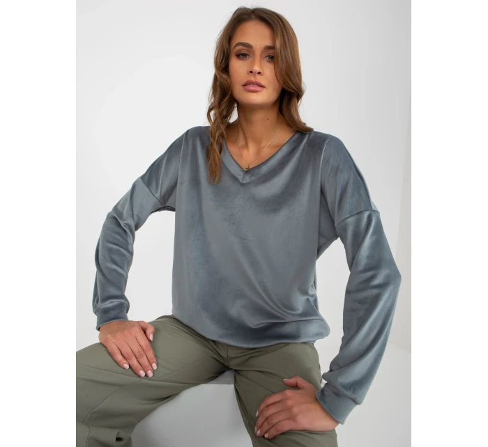 Mikina RV BL model 17921578 šedá modrá - FPrice