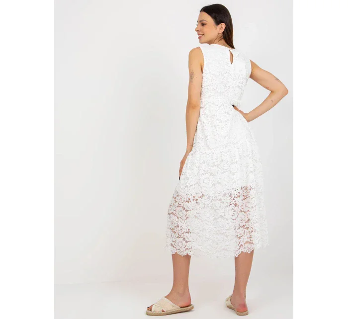 TW SK BI 8246 šaty.37X off white - FPrice