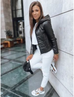 Dámská krátká prošívaná bunda SPORT černá Dstreet model 21970021 - FashionStreet