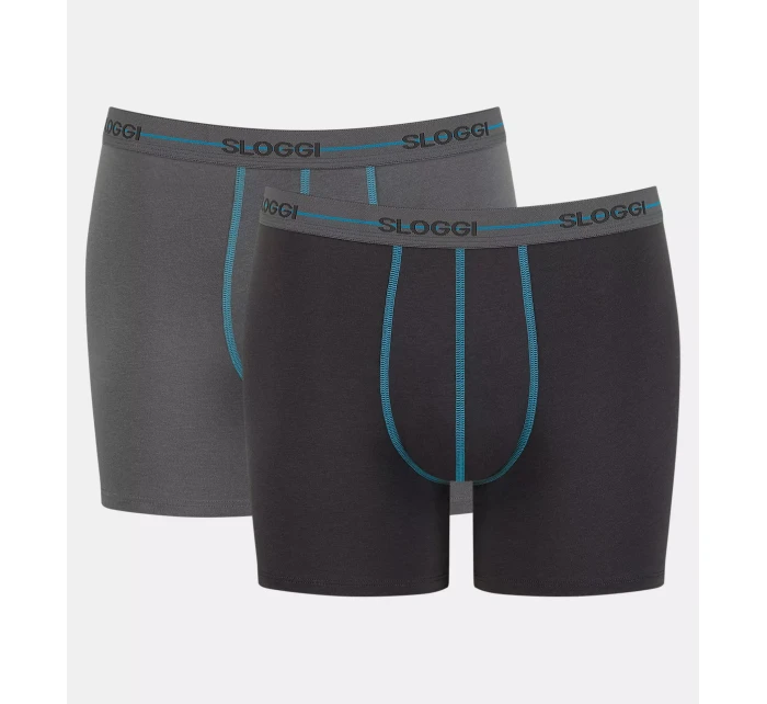 sloggi muži Start Short C2P box - BROWN - SLOGGI BROWN - SLOGGI