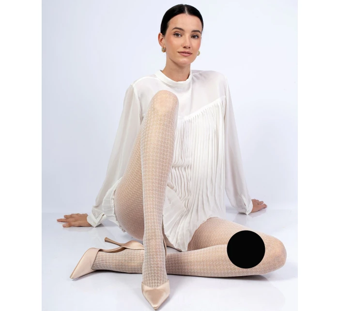 Pančuchy Knittex 12501 Chicca 3D Plus Veľkosť 30 den 5-XL