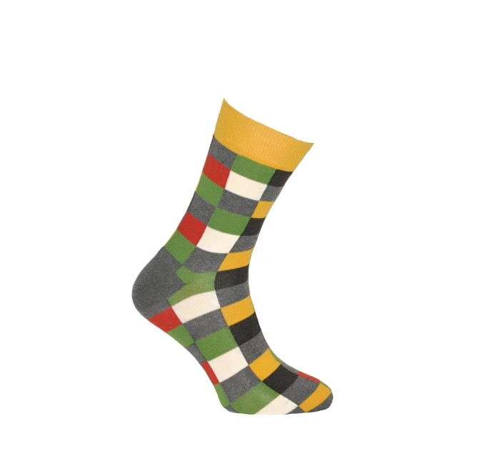 Pánske ponožky Wola Perfect Man vzorované W 94N03 Casual