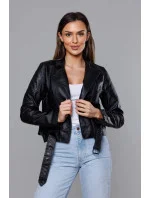 Ramones so stojanom, čierna ekokoža (AX-805)