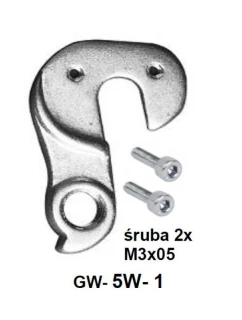 hák přehazovačky pro rám model 21839708