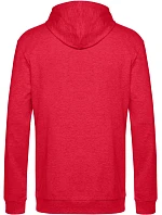 B&C #Hoodie Pánská mikina s kapucí model 22527720 heather red B&C #Hoodie Pánská mikina s kapucí model 22527720 heather red