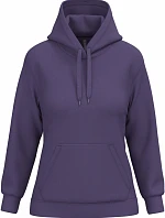 Kariban K 473 Dámska mikina s kapucňou 20.K473 fialová