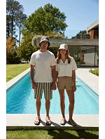 Beechfield B 90N Klobúk „Organic Cotton Bucket Hat“ 53.090N púštna piesková farba Beechfield B 90N Klobúk „Organic Cotton Bucket Hat“ 53.090N púštna piesková farba