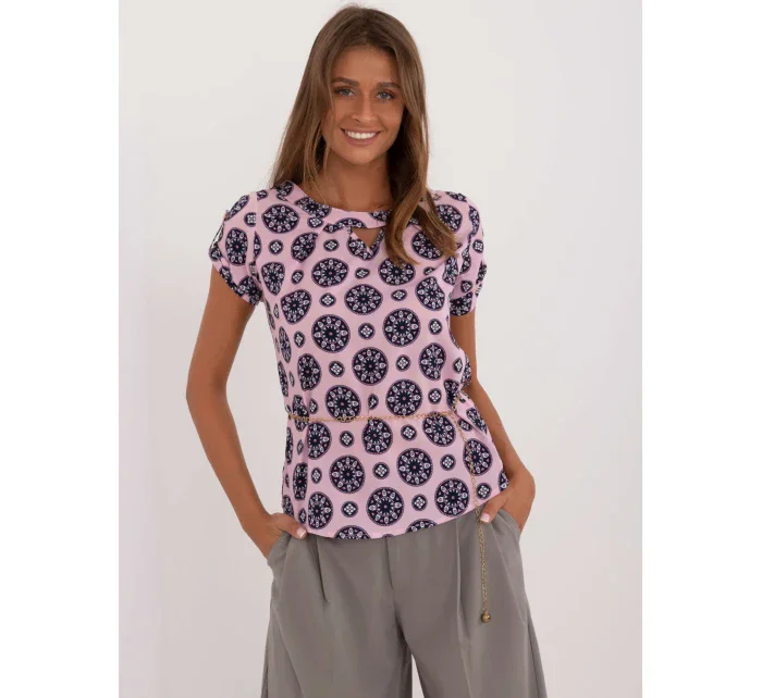 Blúzka LK BZ 505775.00 svetloružová Blúzka LK BZ 505775.00 svetloružová