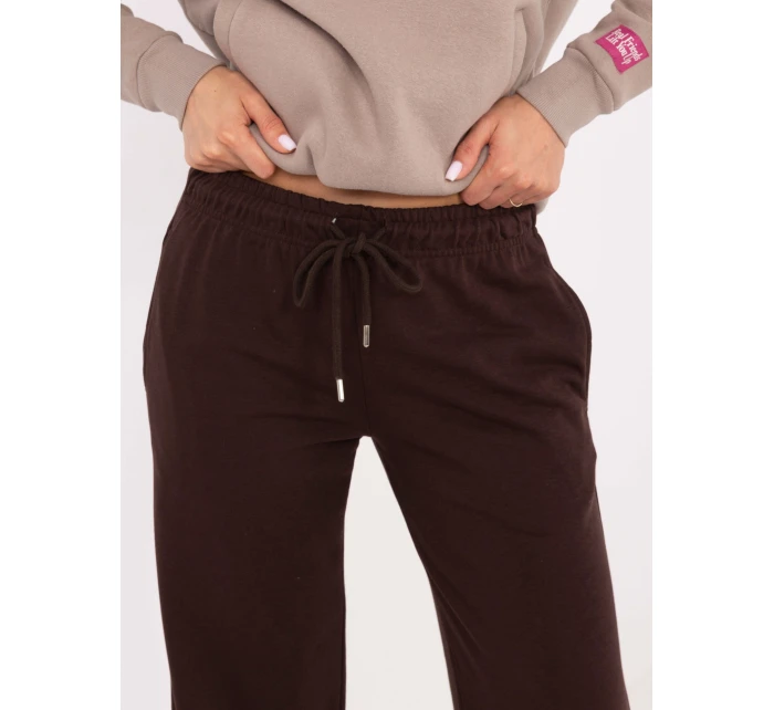 Tepláky RV DR A590.08 tmavohnedé