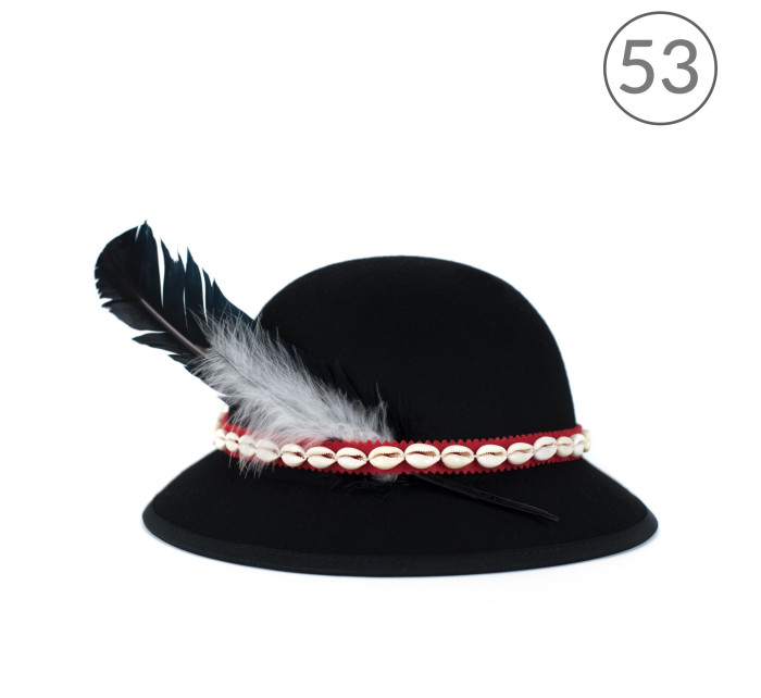 Dámsky klobúk sk16232 čierna - Art of polo