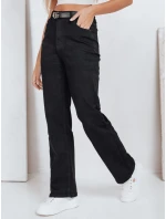 Dámské široké džíny černé model 21992488 - Dstreet Dámské široké džíny černé model 21992488 - Dstreet