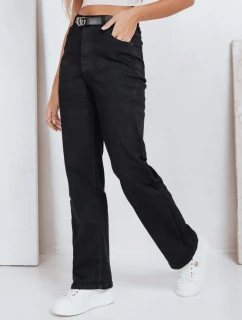 Dámské široké džíny černé model 21992488 - Dstreet