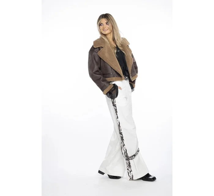 Krátký hnědý dámský  model 21345446 - Ann Gissy