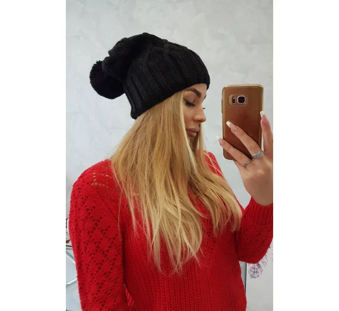 Milano fleecová čiapka K203 čierna Milano fleecová čiapka K203 čierna