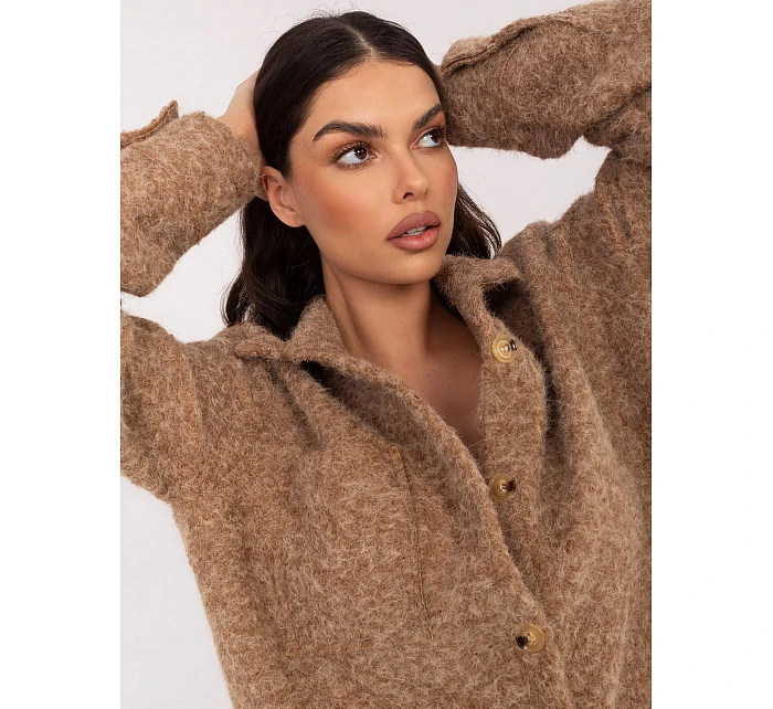 Kurtka IT KR model 22047034 camelowy - FPrice Kurtka IT KR model 22047034 camelowy - FPrice