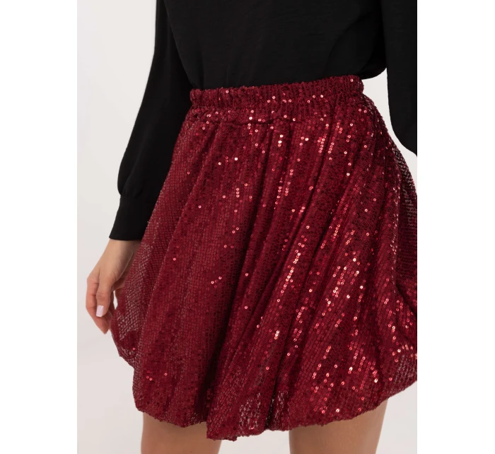 Sukňa MI SD 271360.74 bordová Sukňa MI SD 271360.74 bordová