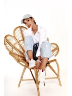 Dámské módní tenisky Big Star - bílé