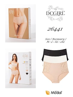 Nohavičky DC Girl 26441, balenie, veľkosti M–2XL