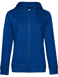 B&C QUEEN Zipped Dámská mikina s kapucí royal model 22536281