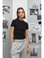 SOL'S dámský crop top deep black model 22464090 SOL'S dámský crop top deep black model 22464090