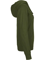 O Dámská mikina s kapucí z bio bavlny military model 22505909 - Neutral
