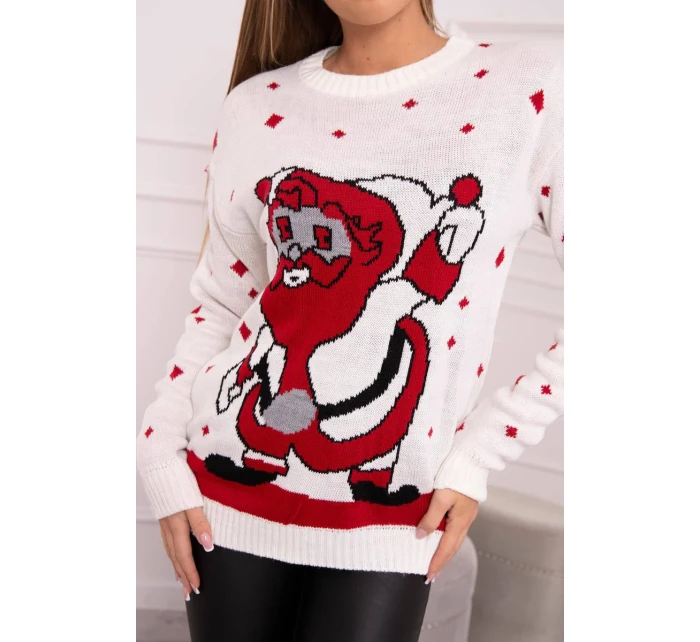 Svetr s  ecru model 18748055 - K-Fashion