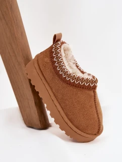 Śniegowce Dziecięce Z Haftem Camel Prina