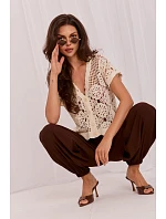 Dámske nohavice, model 229382 Rue Paris Dámske nohavice, model 229382 Rue Paris