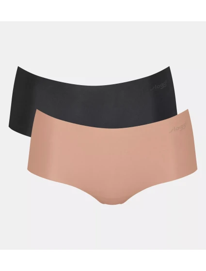 Dámske nohavičky ZERO z mikrovlákna 2.0 Krátky C2P - BROWN - hnedý M004 - SLOGGI