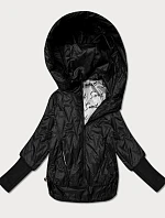 Dámska pletená bunda Goodlookin Black (B8575-1)