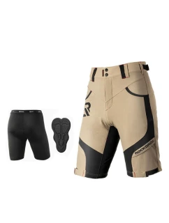 Pánske cyklistické šortky Rockbros 2v1 XL