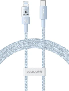 Kábel Baseus Gem USB C-IP 20W 1m (modrý)