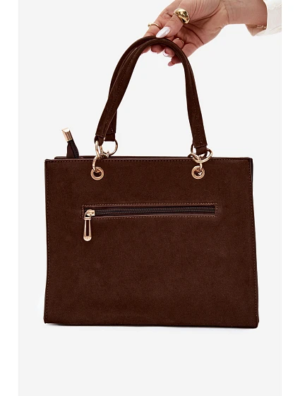 kabelka z umělé semiše Camel model 22221013 - Flora&Co kabelka z umělé semiše Camel model 22221013 - Flora&Co