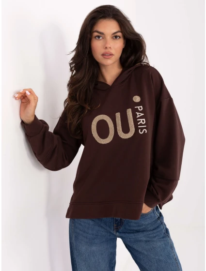 Bluza IT BL model 21378783 ciemny brązowy - FPrice