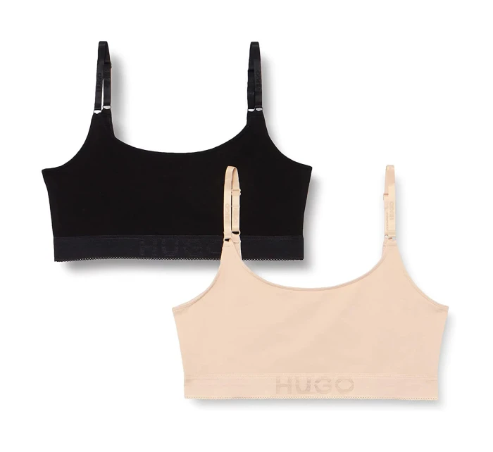 BOSS Dámská sportovní podprsenka Easy 2Pack model 20892302 - Hugo