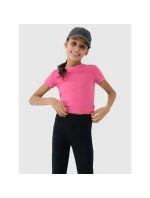 Dievčenské základné tričko 4F 4FJWSS25TTSHF1852-54S