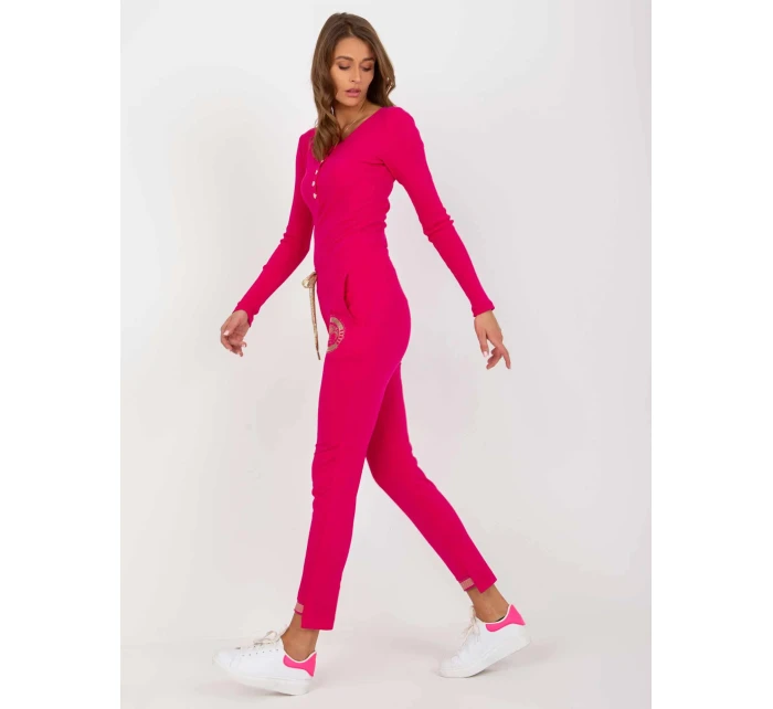 Tepláky RV DR 6650.81P fuchsiová